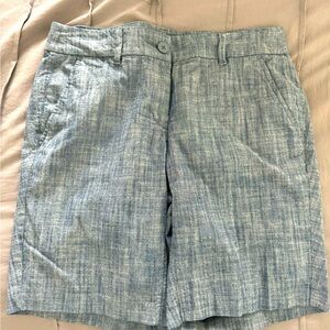 Loft petite bermuda shorts